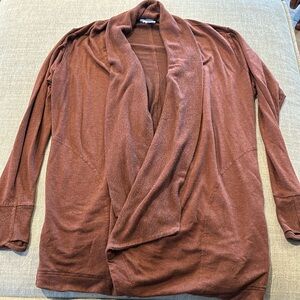 Athleta Pranayama Restore Wrap M sweatshirt Copper